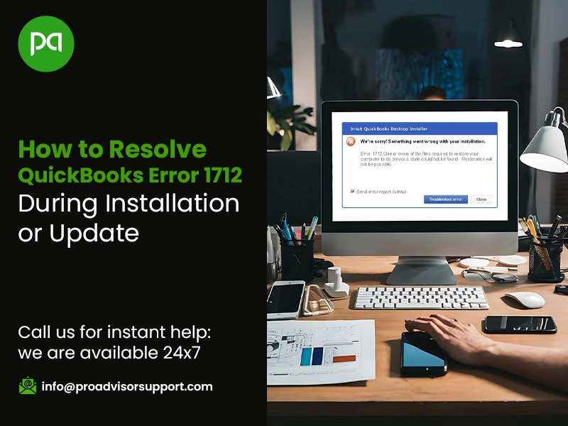QuickBooks Error 1712
